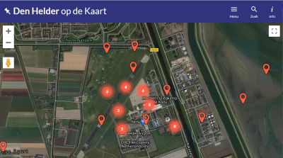 Interactive map of Den Helder.